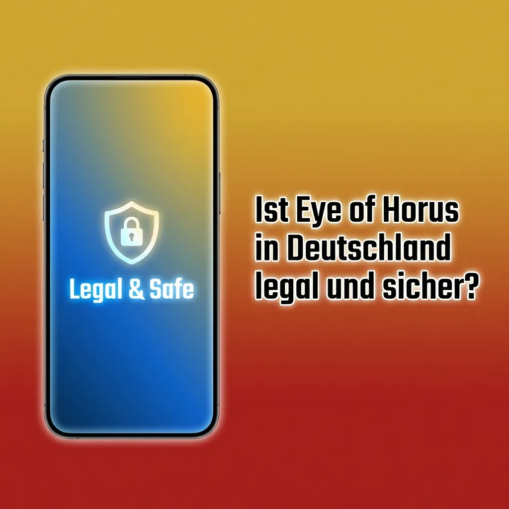 Grafik zu Eye of Horus in Deutschland: legal, lizenziert, SSL-verschlüsselt und von unabhängigen Prüflabors geprüft