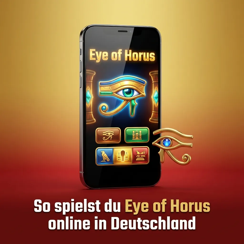 Deutsche Schritt-für-Schritt-Anleitung zum Online-Spiel Eye of Horus mit Casino-Auswahl, Einzahlung und Spielstart